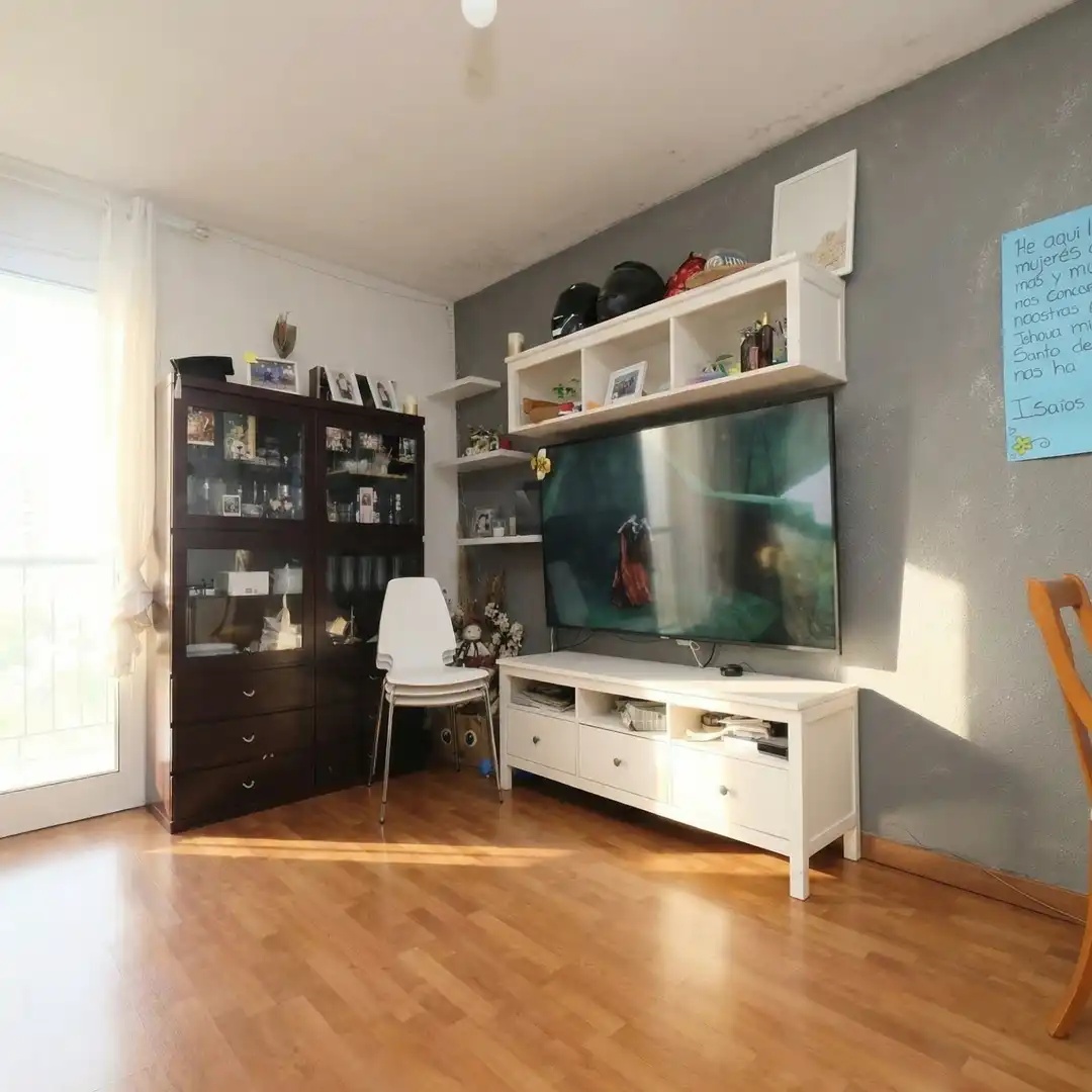 Sala d'estar de Pis en venda en Barcelona amb Forn i Balcó