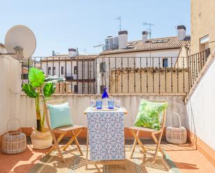 Terrassa de Casa adosada en venda en Tudela amb Calefacció, Parquet i Terrassa