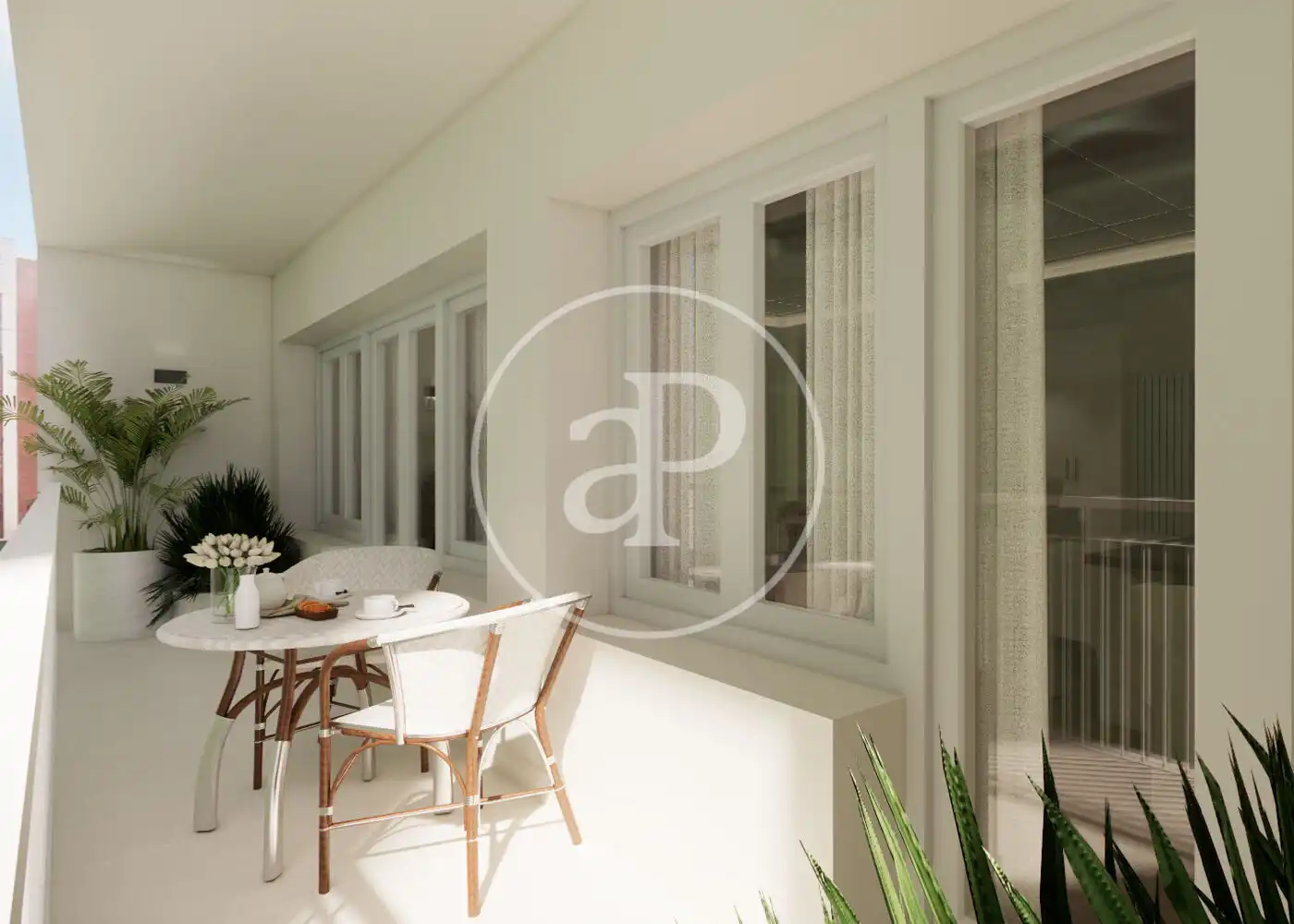 Terrace of Flat for sale in Madrid  with Air Conditioner, Heating and Terrace