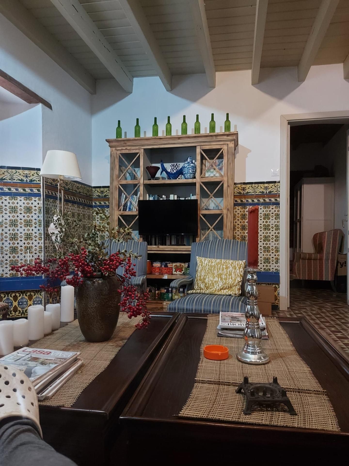 Sala de estar de Finca rústica en venta en Corteconcepción con Aire acondicionado y Calefacción