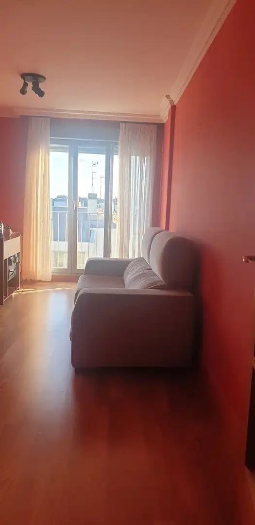 Sala de estar de Apartamento de alquiler en Santiago de Compostela  con Calefacción, Parquet y Trastero