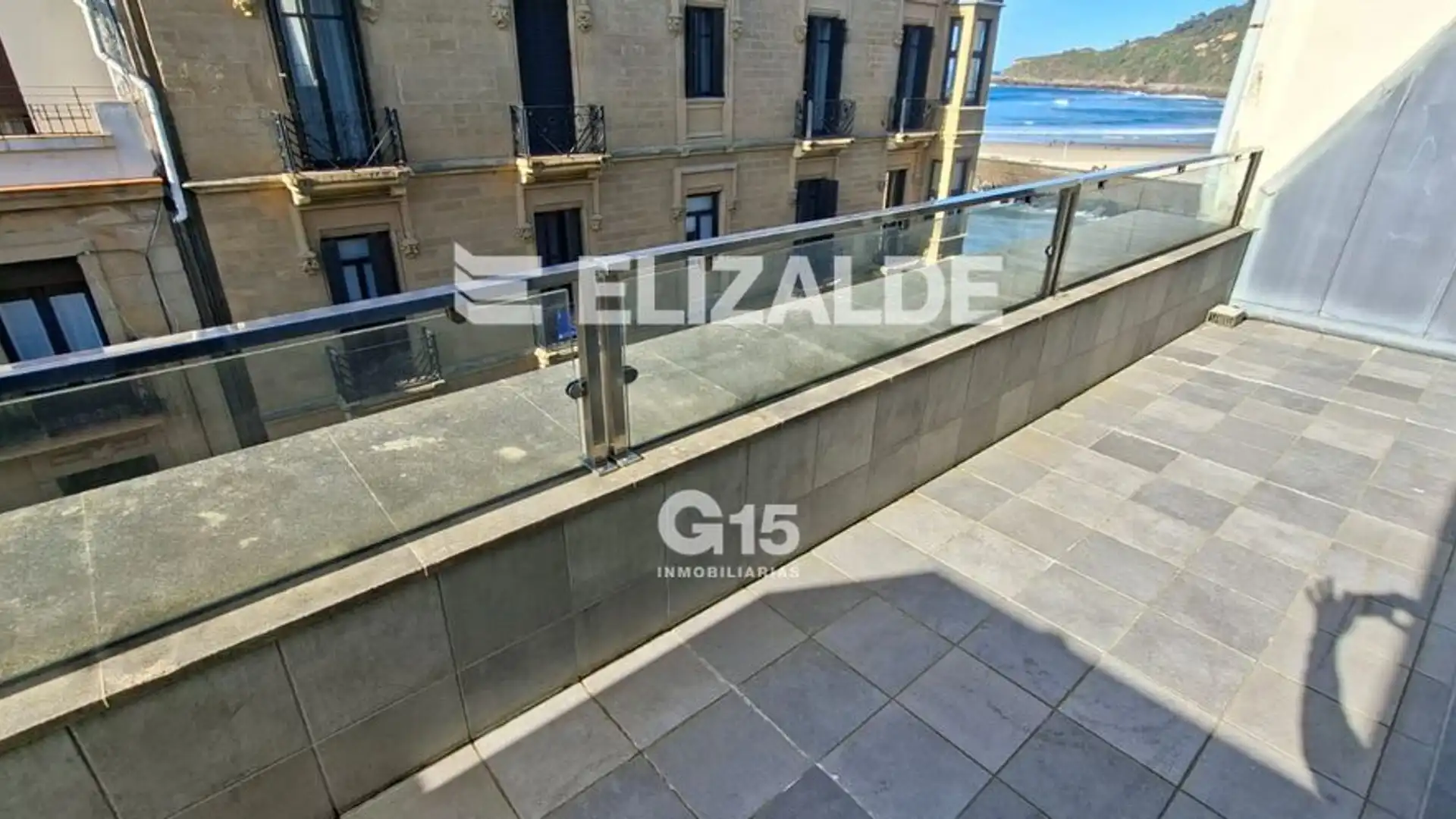 Terrace of Flat for sale in Donostia - San Sebastián   with Heating, Terrace and Balcony