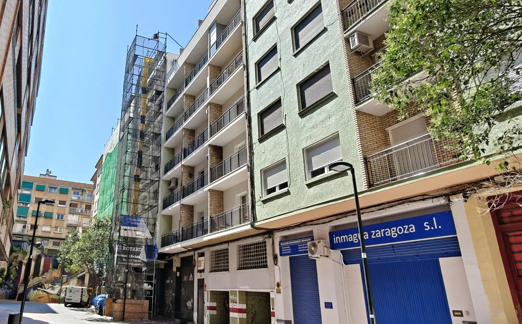 Vista exterior de Pis en venda en Zaragoza amb Aire condicionat, Calefacció i Parquet