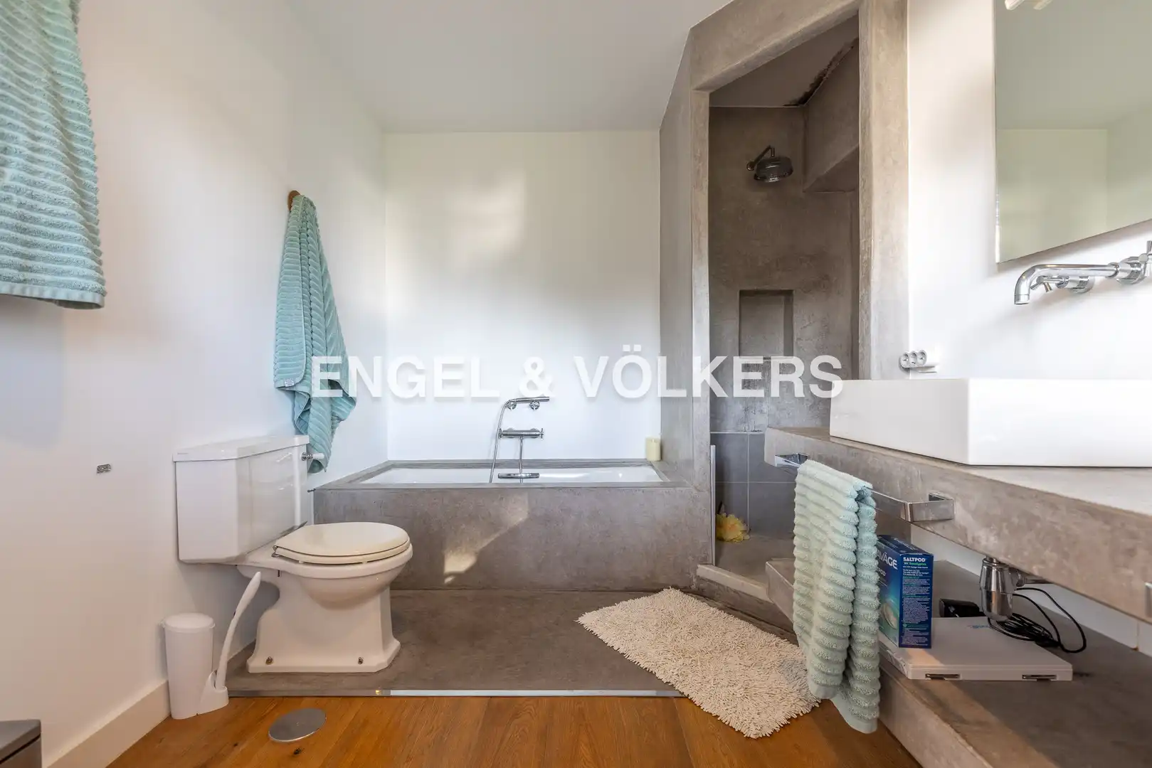 Badezimmer von Country house zum Verkauf in El Puerto de Santa María mit Klimaanlage, Heizung und Privatgarten