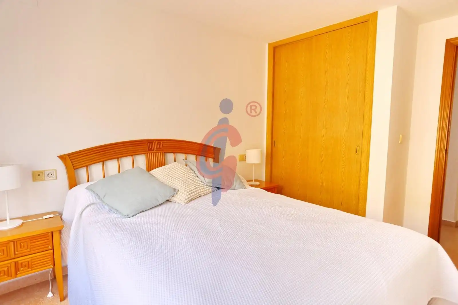 Schlafzimmer von Wohnungen zur Miete in Guardamar del Segura mit Klimaanlage, Heizung und Terrasse