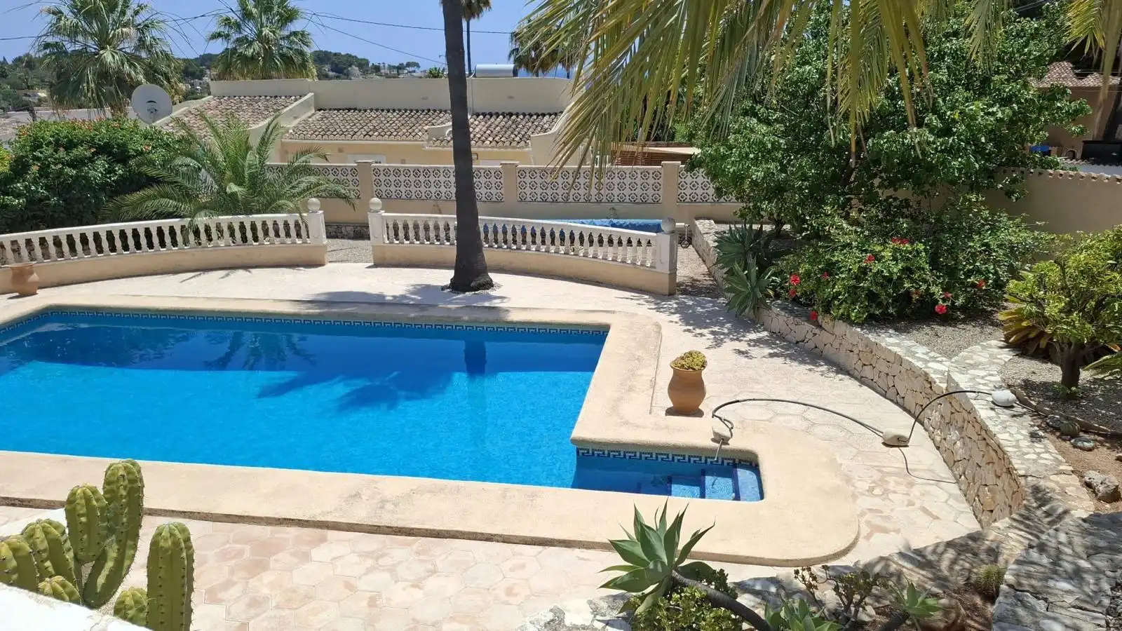 Piscina de Casa o xalet en venda en Benissa amb Aire condicionat, Calefacció i Jardí privat