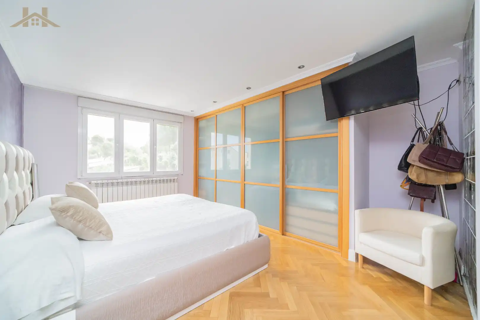 Habitación de Casa o chalet en venta en Rivas-Vaciamadrid con Calefacción, Jardín privado y Parquet