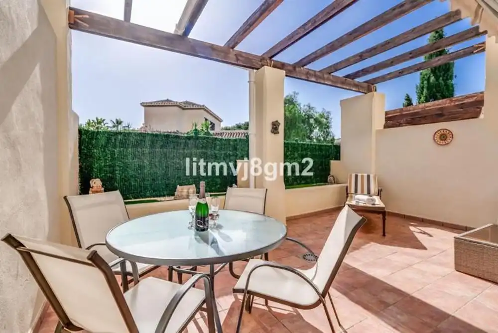 Terrassa de Casa adosada de lloguer en Mijas amb Aire condicionat, Terrassa i Piscina