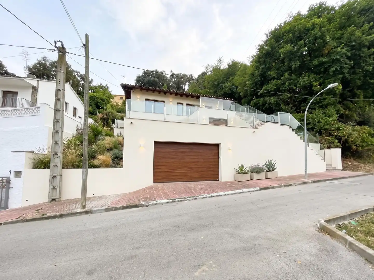 Vista exterior de Casa o chalet en venta en Santa Maria de Palautordera con Terraza y Balcón
