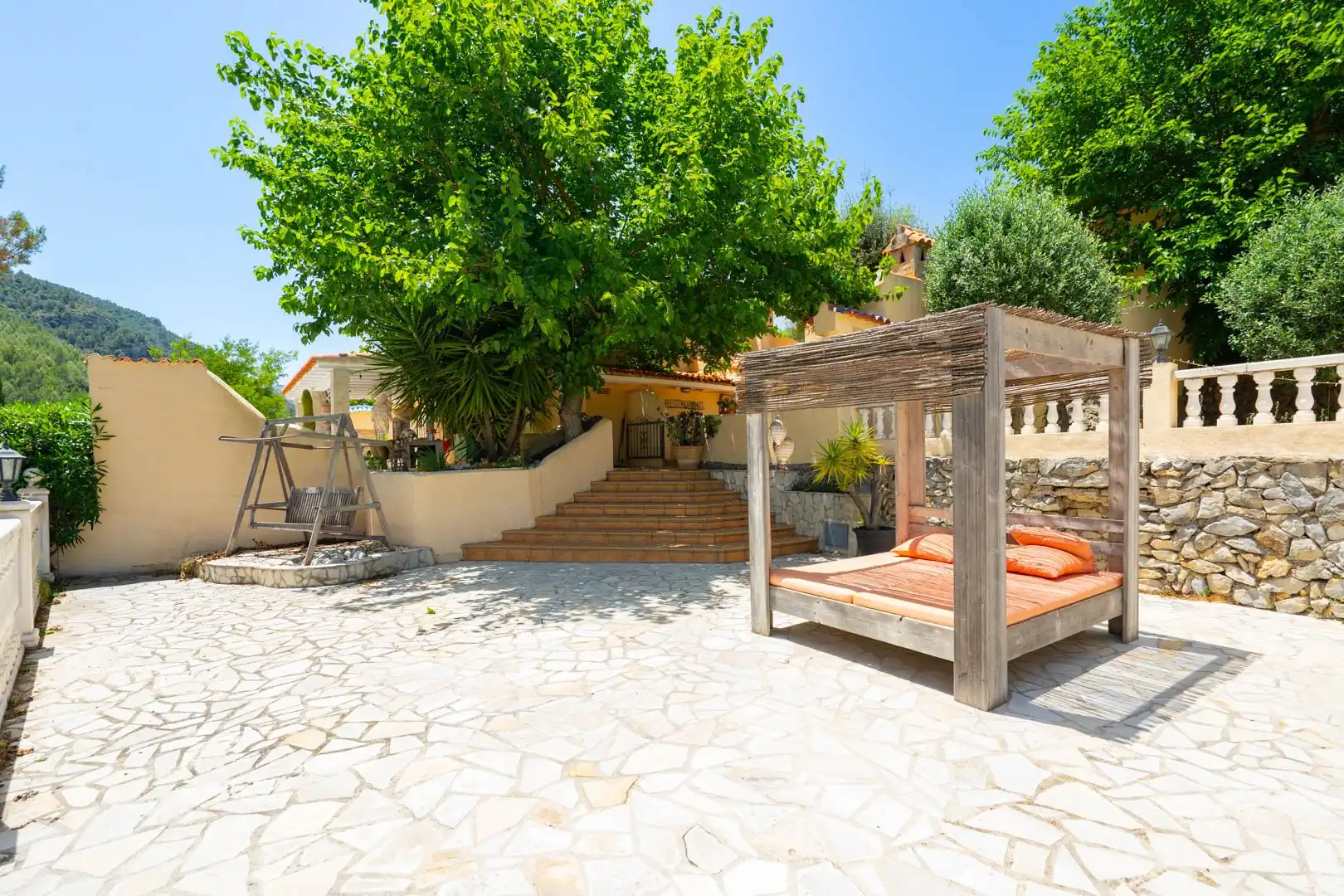 Terraza de Casa o chalet en venta en Castell de Castells con Aire acondicionado, Calefacción y Jardín privado
