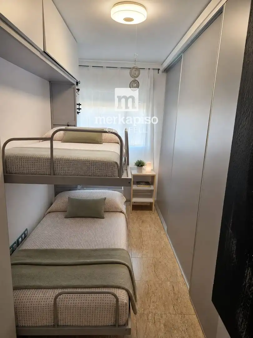 Bedroom of Flat for sale in Cubelles  with Air Conditioner, Heating and Terrace