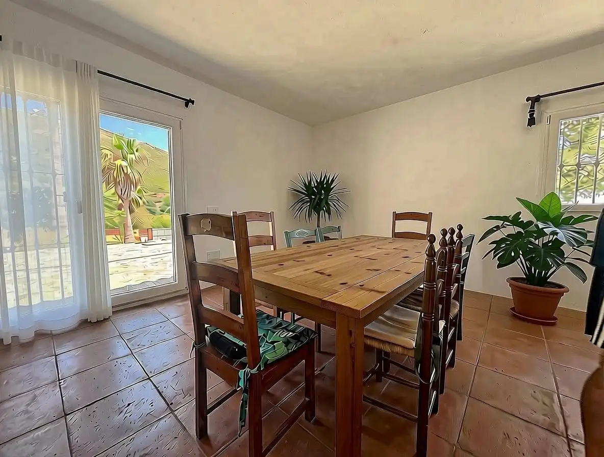 Menjador de Casa o xalet en venda en Tarifa amb Jardí privat i Terrassa