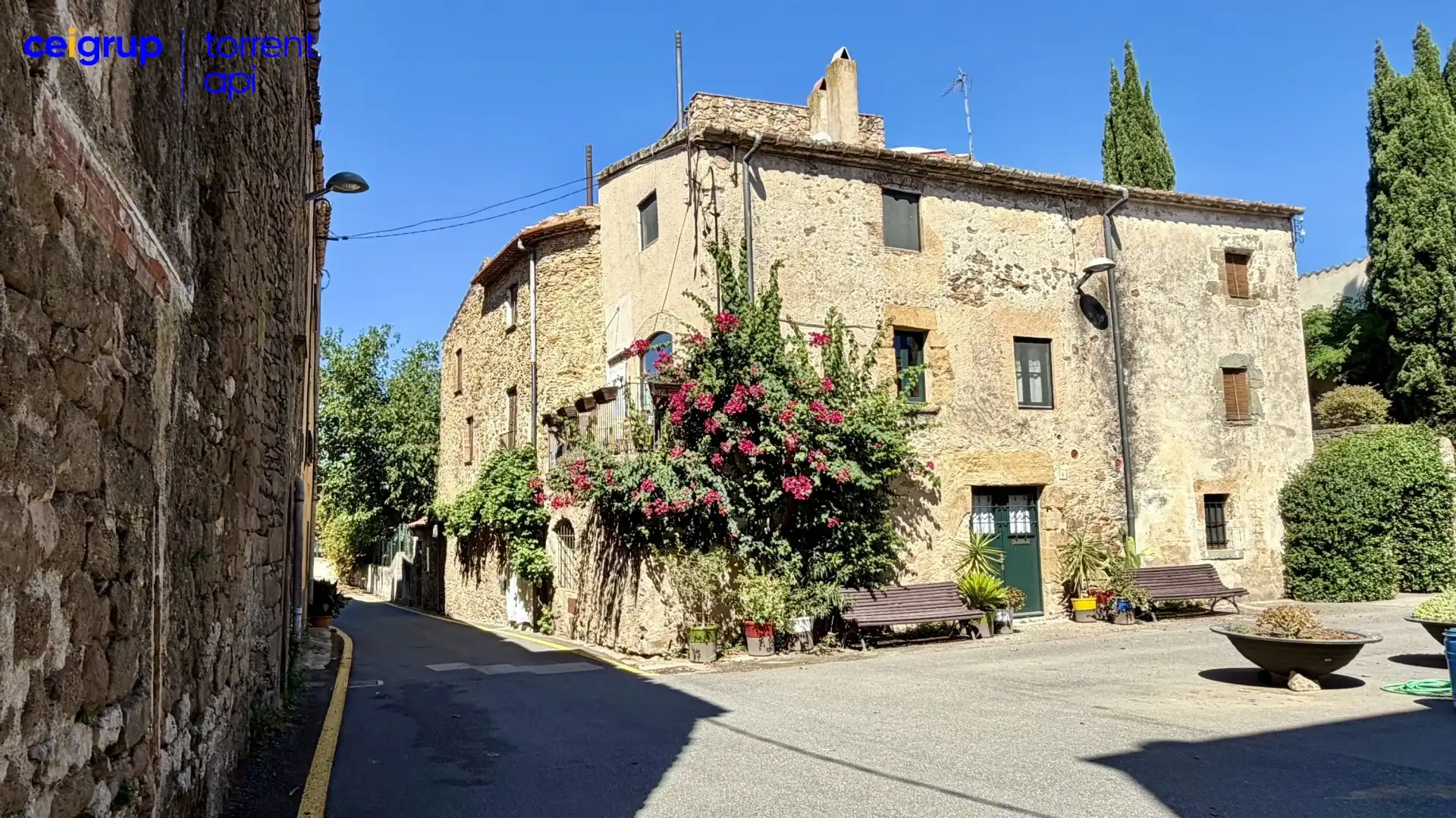 Vista exterior de Casa o chalet en venta en Serra de Daró con Calefacción, Terraza y Balcón