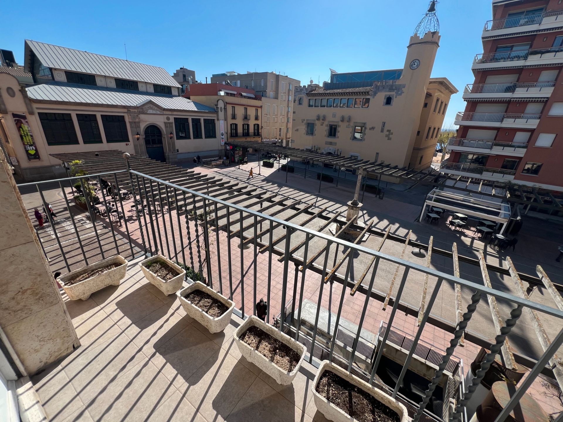 Terrace of Flat for sale in Sant Feliu de Guíxols  with Air Conditioner, Heating and Furnished