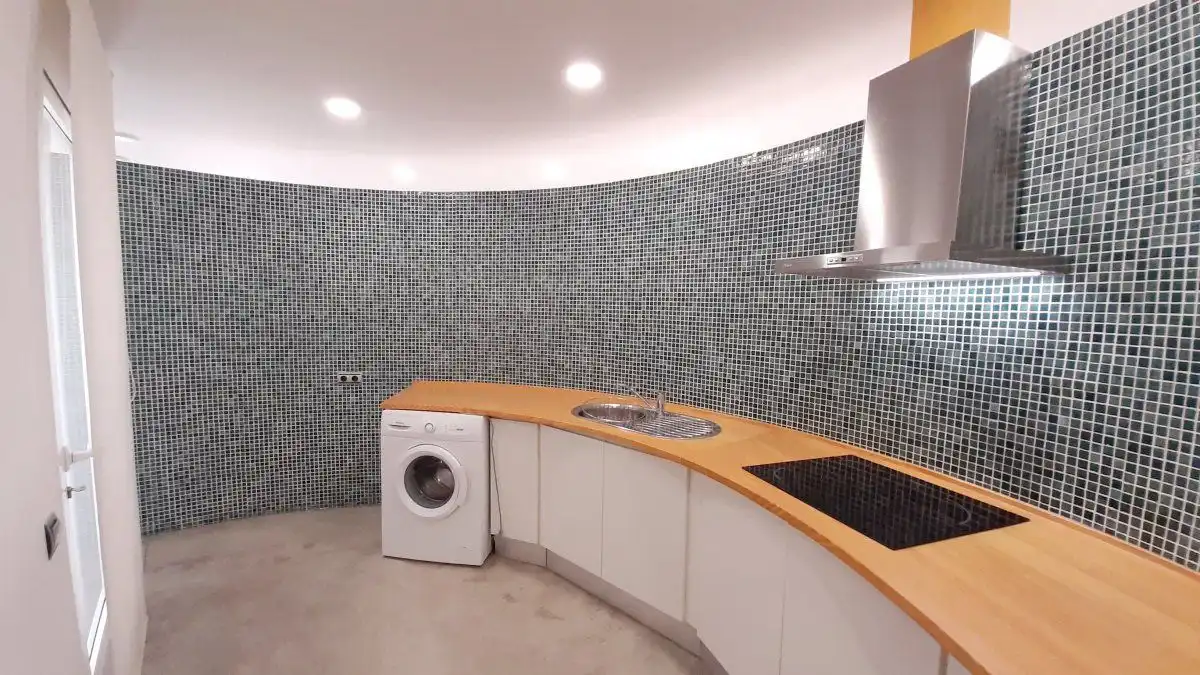 Kitchen of Flat for sale in Santa Cruz de Mudela  with Air Conditioner, Heating and Storage room