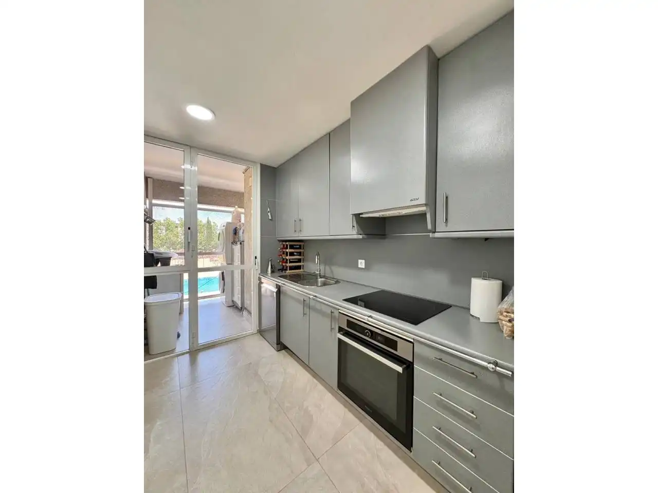 Küche von Wohnung zum Verkauf in Cerdanyola del Vallès mit Heizung, Terrasse und Gemeinschaftspool