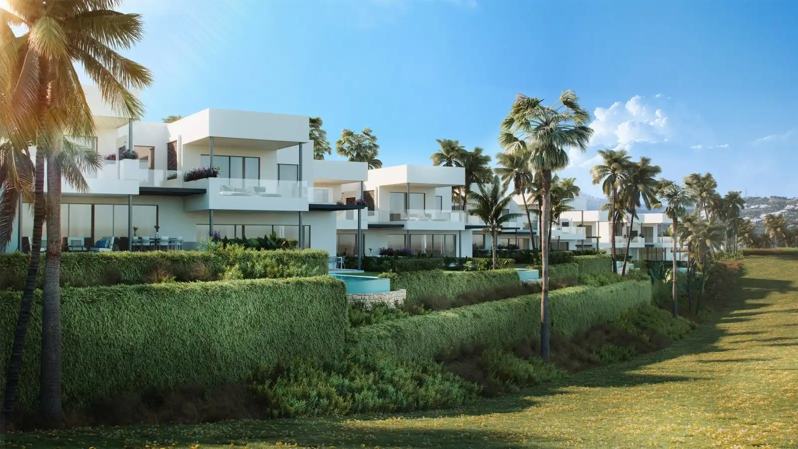 Vista exterior de Casa o chalet en venta en Marbella con Aire acondicionado, Jardín privado y Terraza