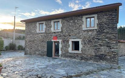 Exterior view of House or chalet for sale in Oroso  with Private garden, Terrace and Storage room