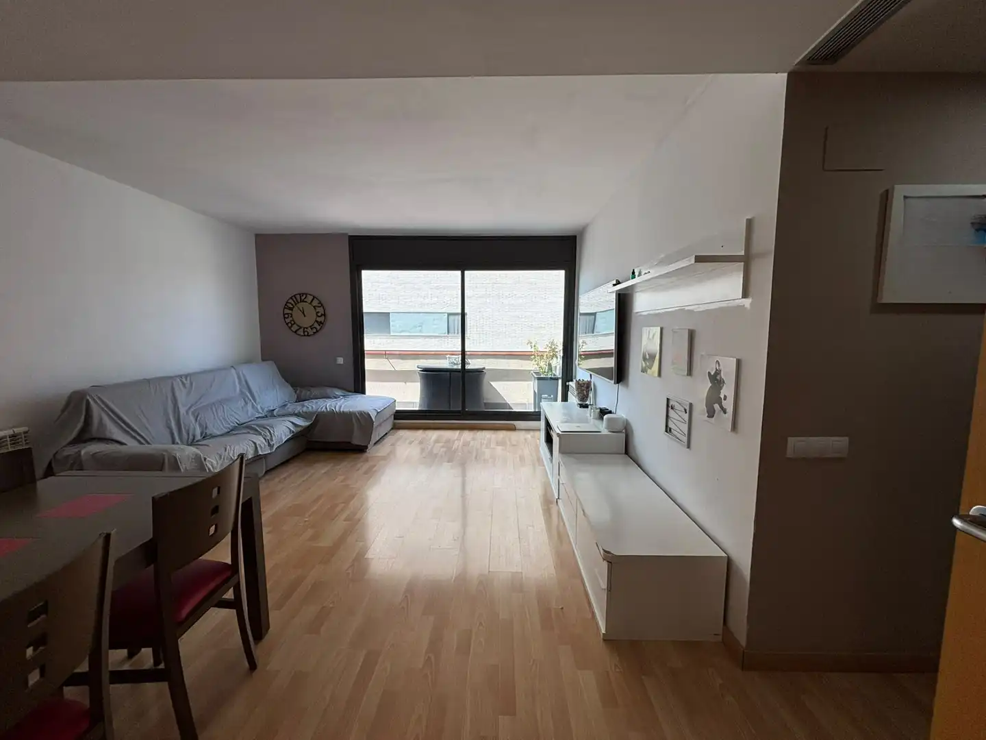 Sala de estar de Ático en venta en Badalona con Aire acondicionado, Calefacción y Trastero