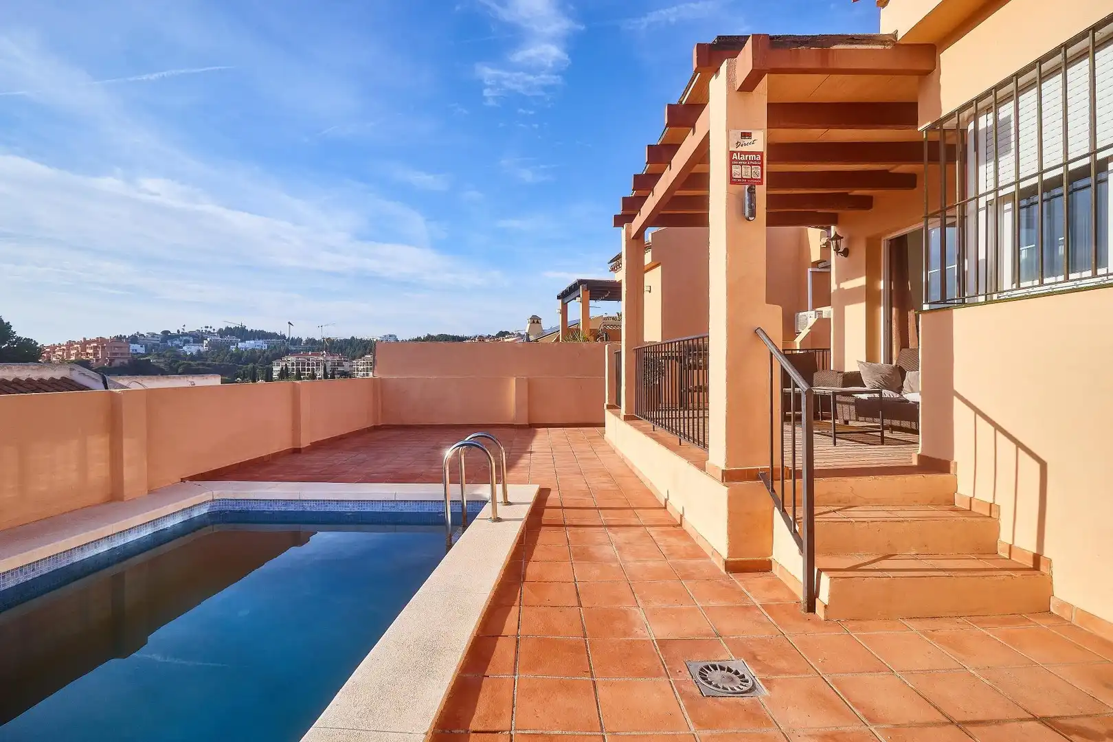 Terraza de Casa o chalet en venta en Mijas con Jardín privado, Terraza y Trastero