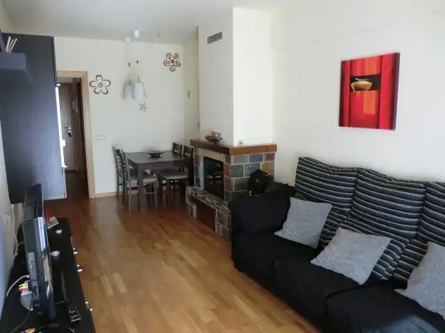 Living room of Flat for sale in Sort  with Heating, Storage room and Furnished