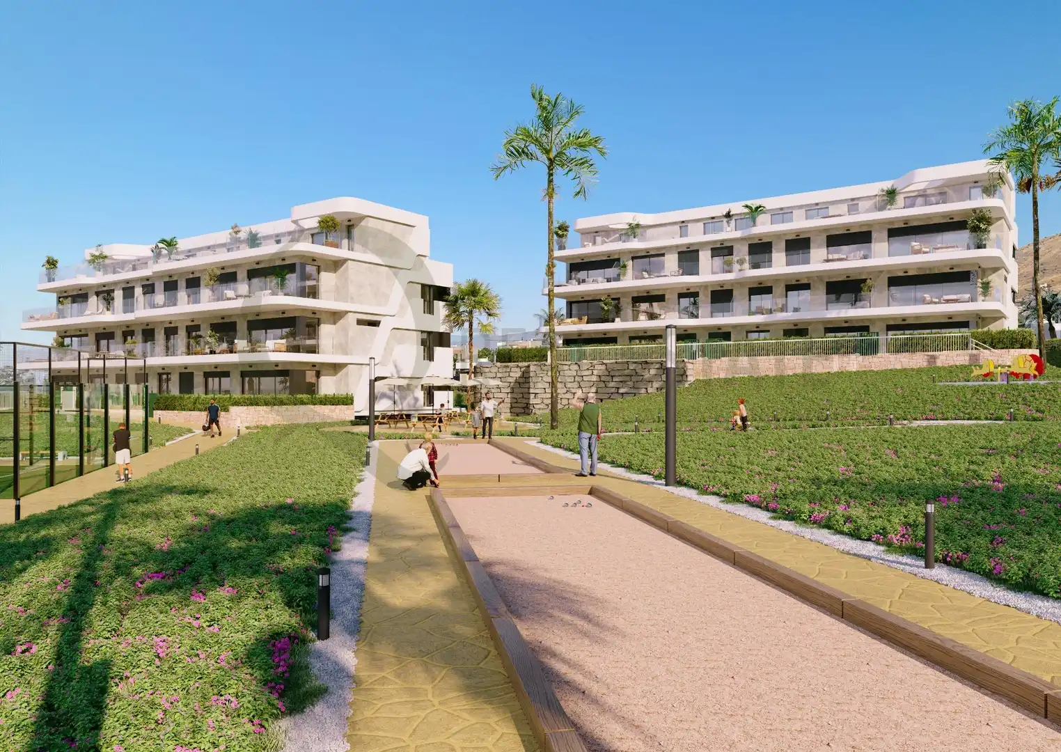 Vista exterior de Piso en venta en Altea con Aire acondicionado, Calefacción y Jardín privado