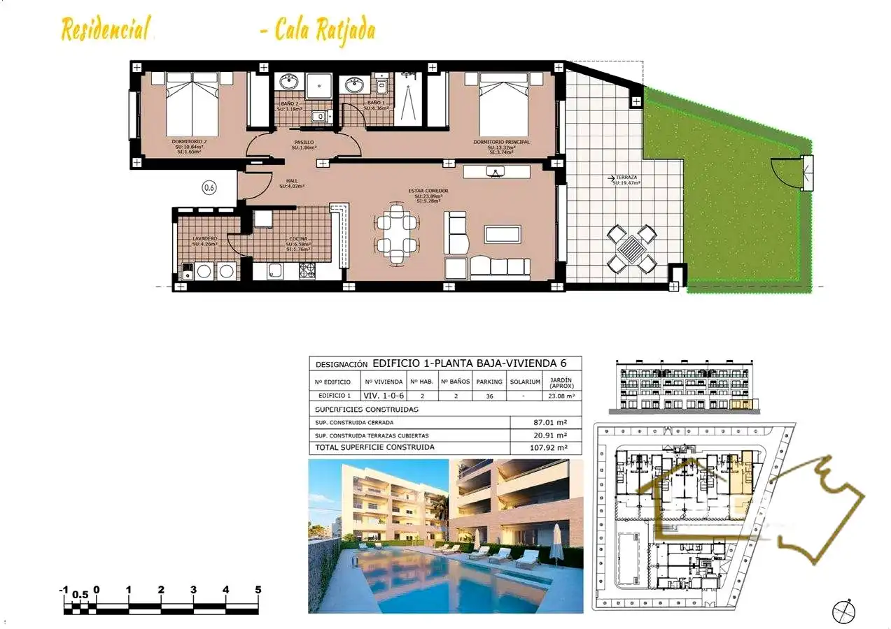 Flat for sale in Capdepera  with Air Conditioner, Private garden and Storage room