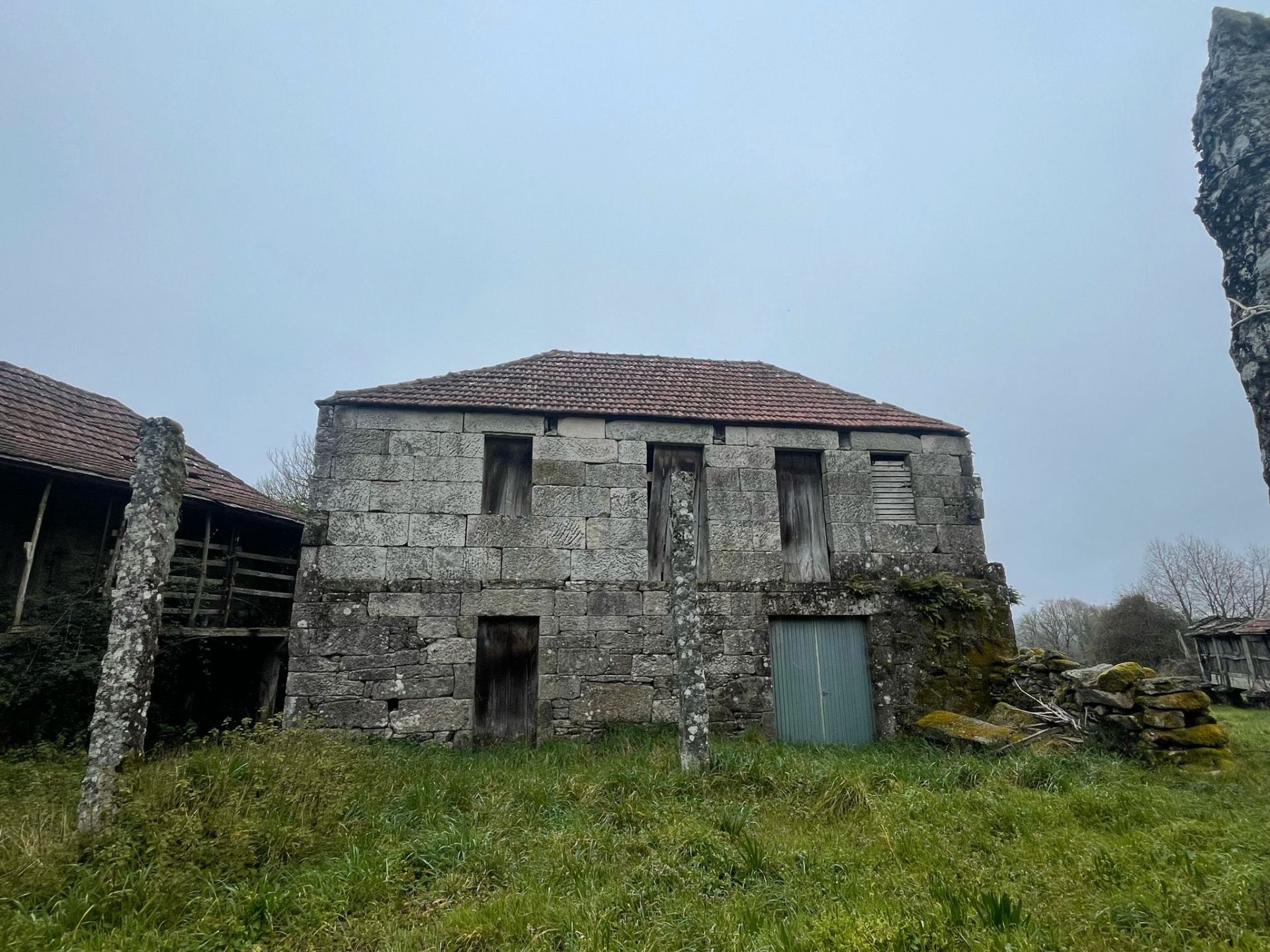 Vista exterior de Finca rústica en venta en O Irixo con Jardín privado