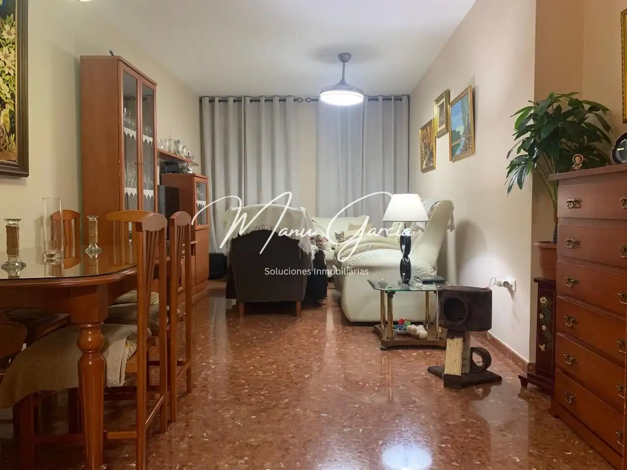 Sala de estar de Planta baja en venta en Lucena con Aire acondicionado, Trastero y Amueblado
