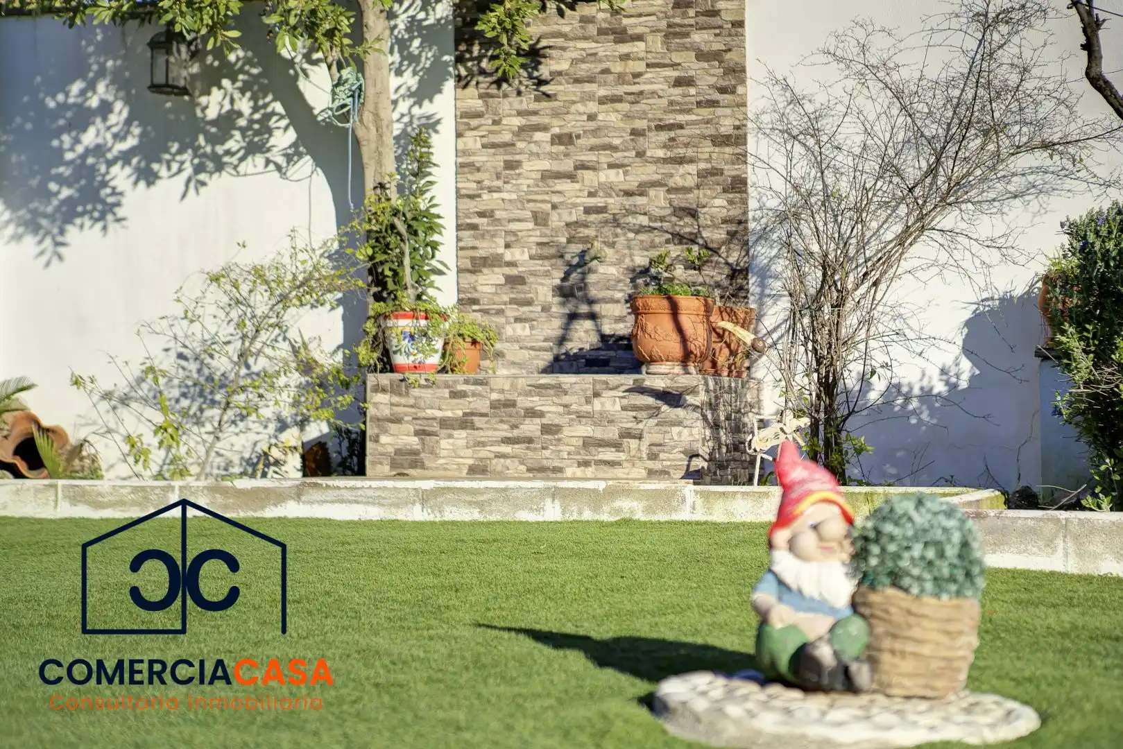 Jardí de Casa o xalet en venda en Las Gabias amb Aire condicionat, Jardí privat i Traster
