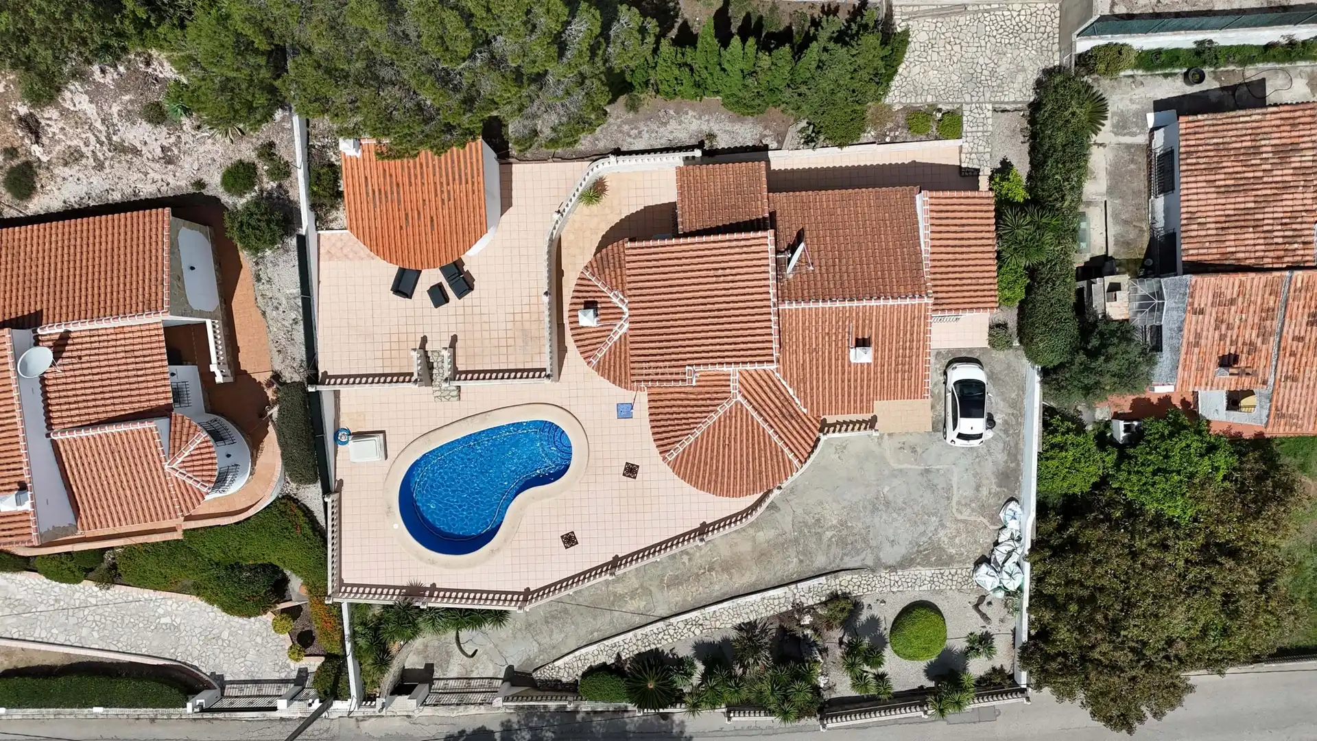 Vista exterior de Casa o xalet en venda en La Font d'en Carròs amb Aire condicionat, Calefacció i Terrassa