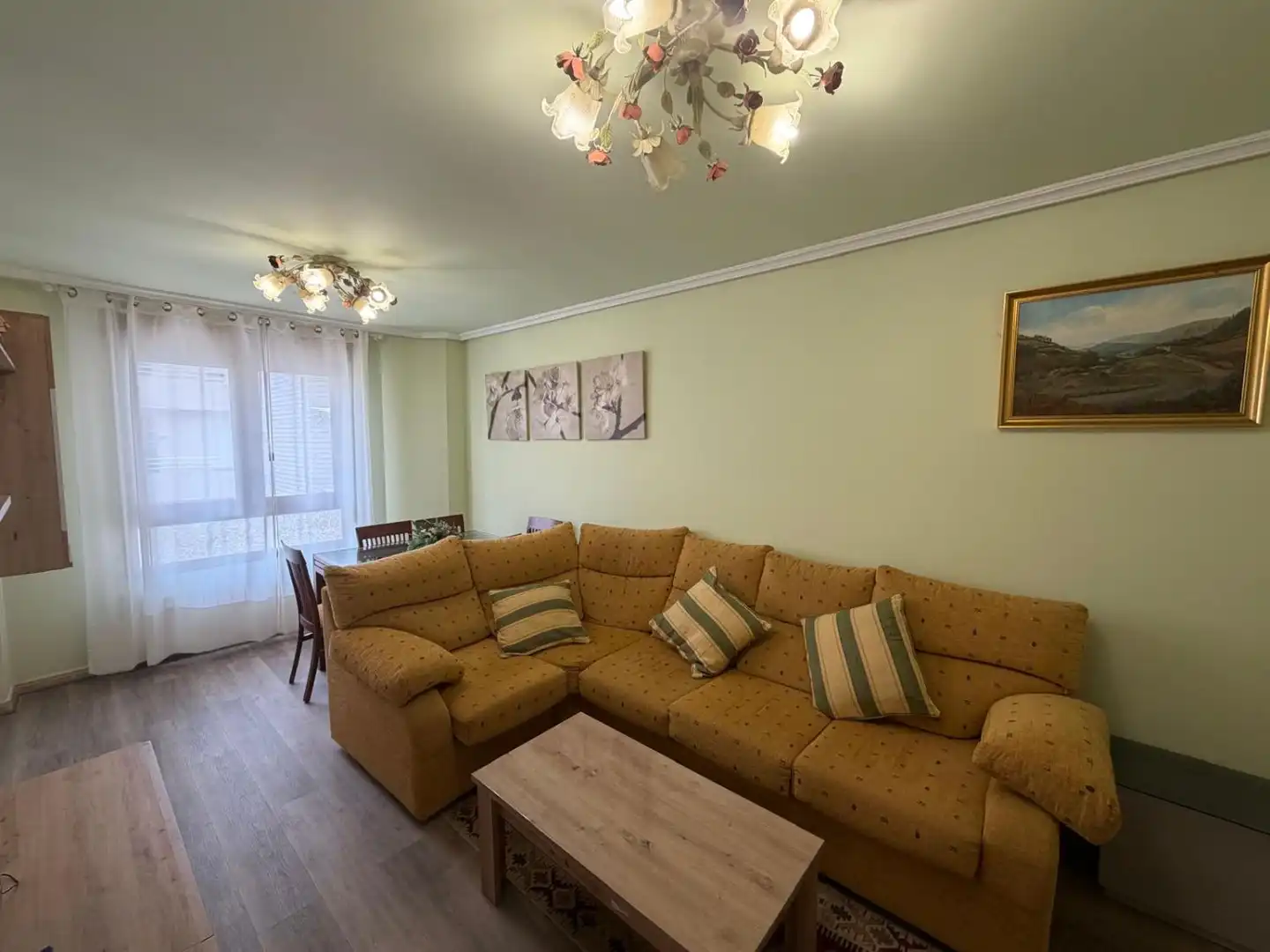 Living room of Flat for sale in Bareyo  with Heating, Parquet flooring and Terrace