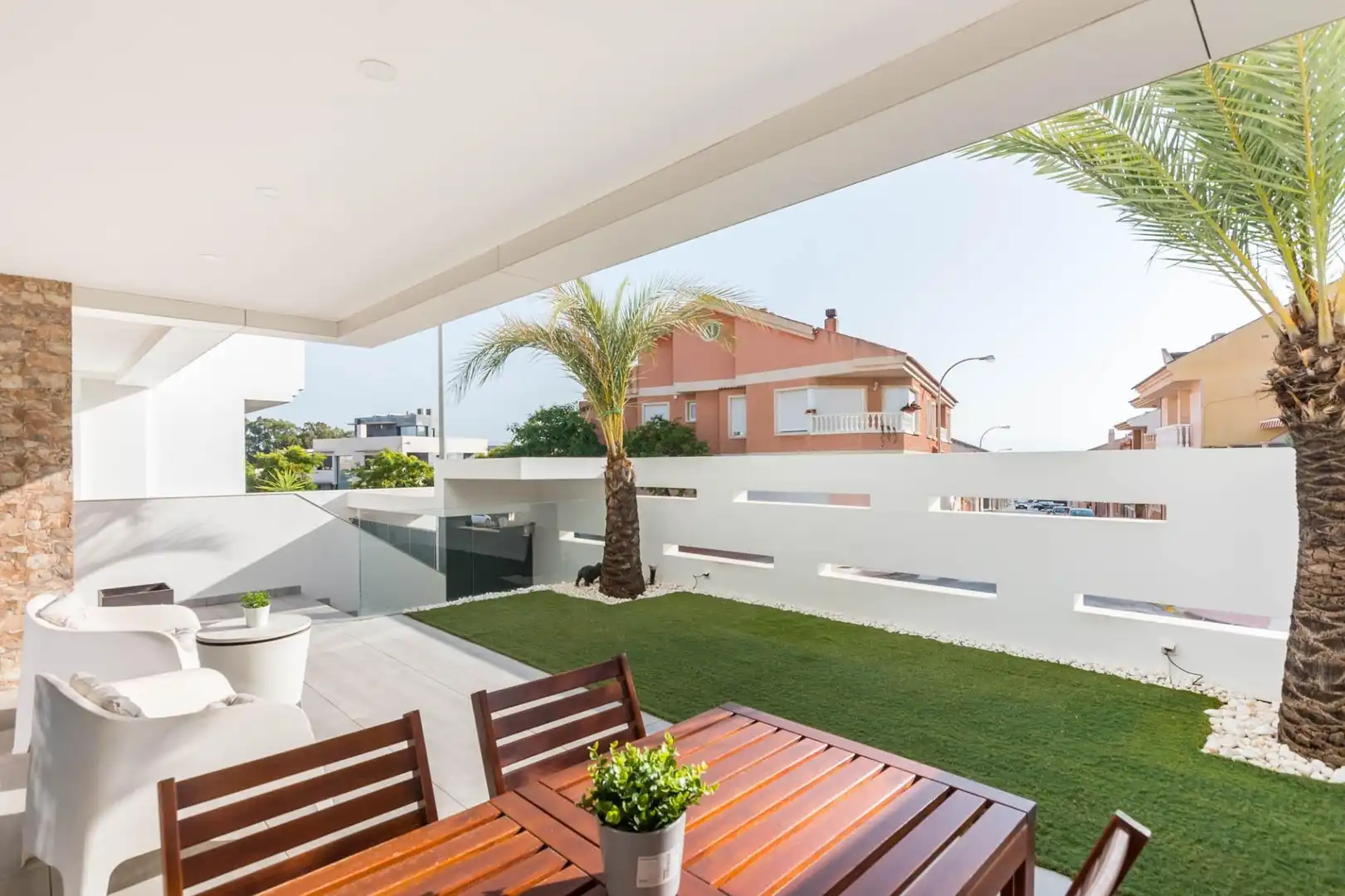 Terrassa de Casa o xalet en venda en Molina de Segura amb Aire condicionat, Calefacció i Jardí privat