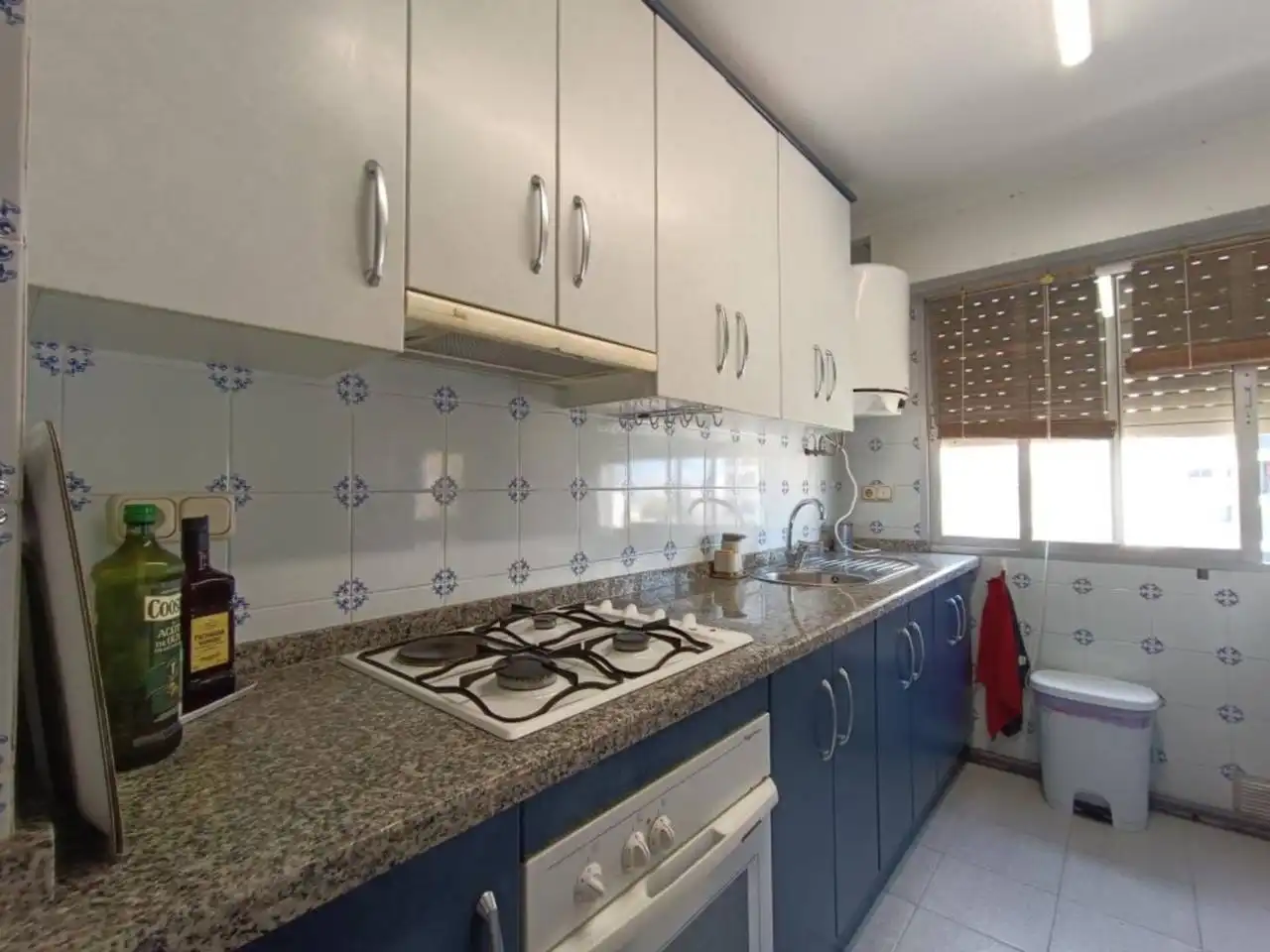 Kitchen of Flat for rent in El Campello  with Air Conditioner, Terrace and Furnished