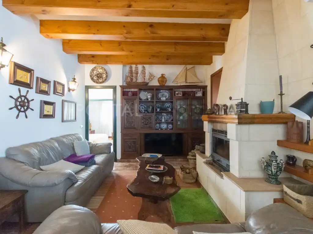Living room of Houses for sale in Es Mercadal  with Air Conditioner and Terrace