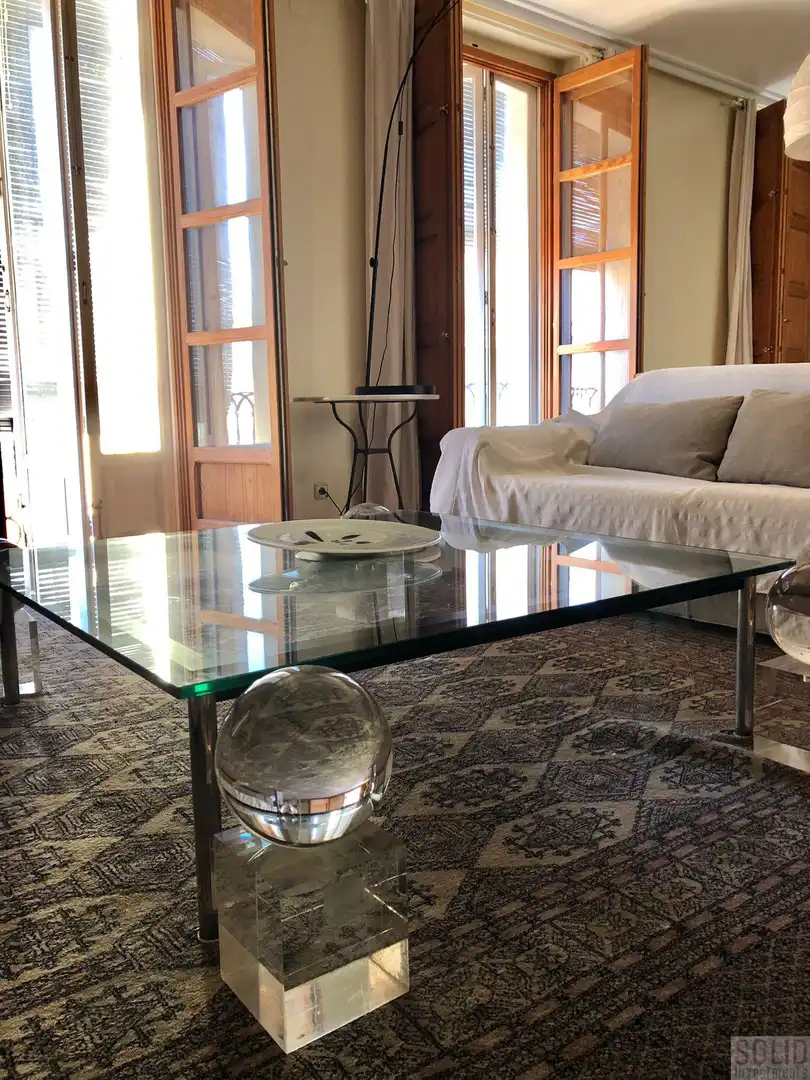 Living room of Flat for rent in Valencia  with Air Conditioner, Heating and Storage room