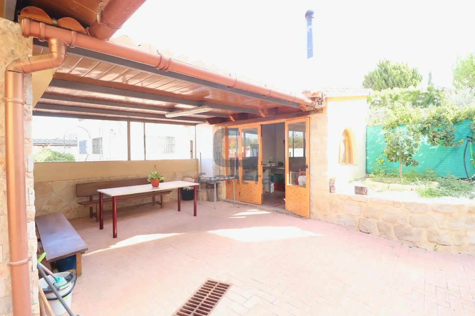 Terrassa de Casa o xalet en venda en San Vicente del Raspeig / Sant Vicent del Raspeig amb Aire condicionat, Calefacció i Jardí privat