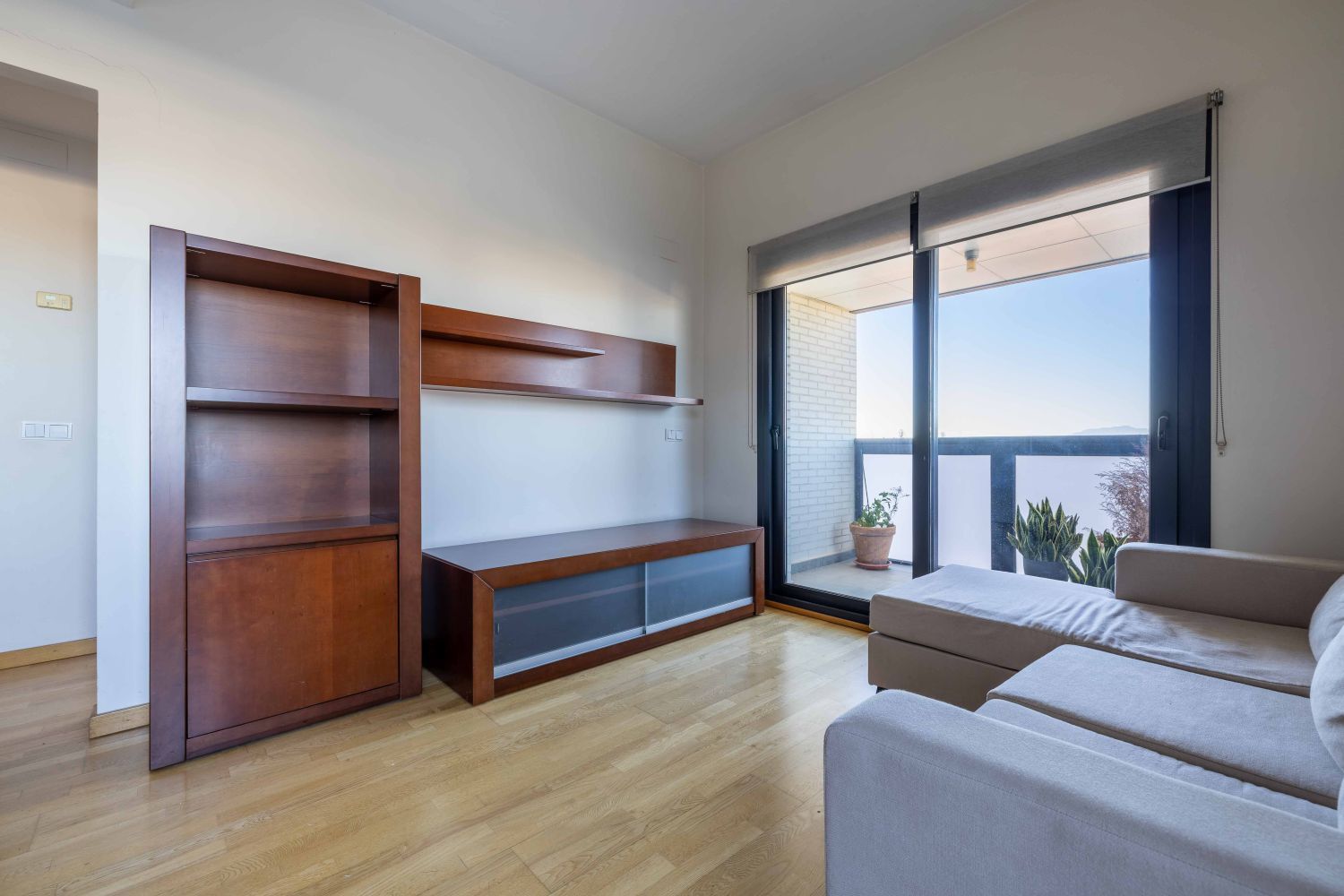 Sala d'estar de Apartament en venda en  Murcia Capital amb Aire condicionat, Calefacció i Terrassa