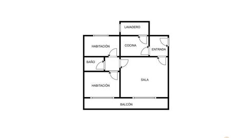 Foto 3 de Piso en venta en Oca, Centro, Getafe