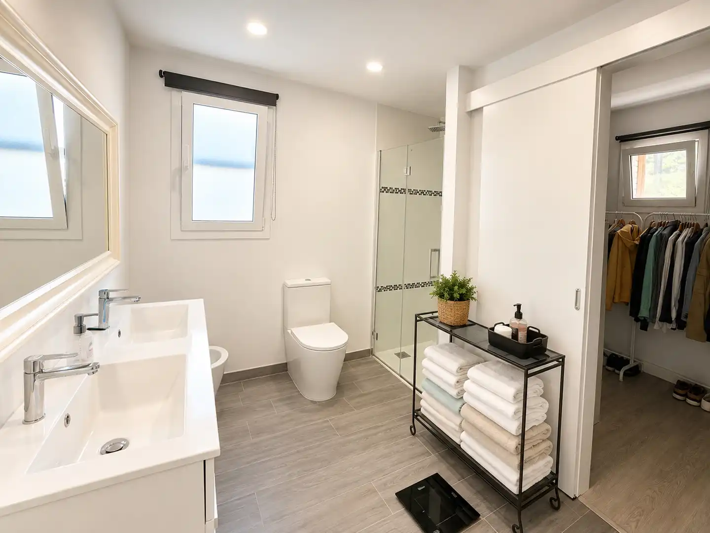 Baño de Casa o chalet en venta en Olivella con Aire acondicionado, Calefacción y Jardín privado