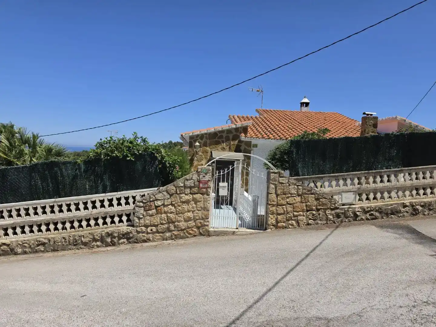 Vista exterior de Casa o chalet en venta en Dénia con Aire acondicionado, Jardín privado y Trastero