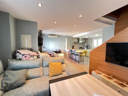 Living room of Single-family semi-detached for sale in Antequera  with Air Conditioner, Heating and Terrace