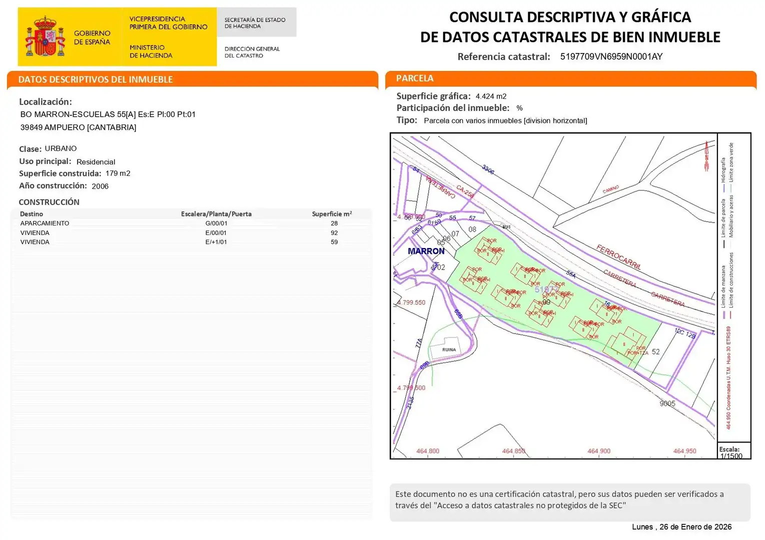 Casa o chalet en venta en Ampuero con Jardín privado