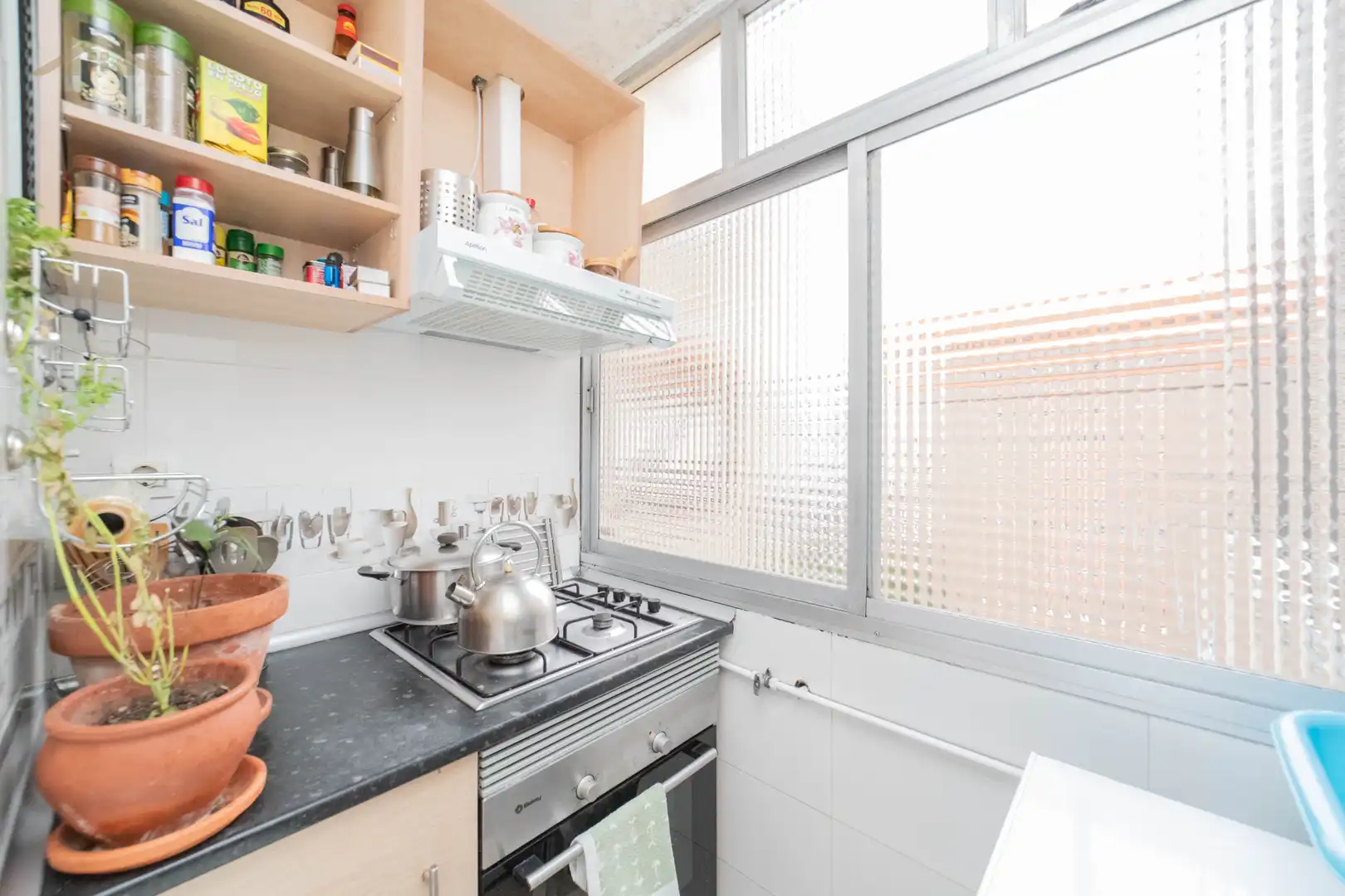 Kitchen of Flat for sale in Parla  with Air Conditioner and Swimming Pool