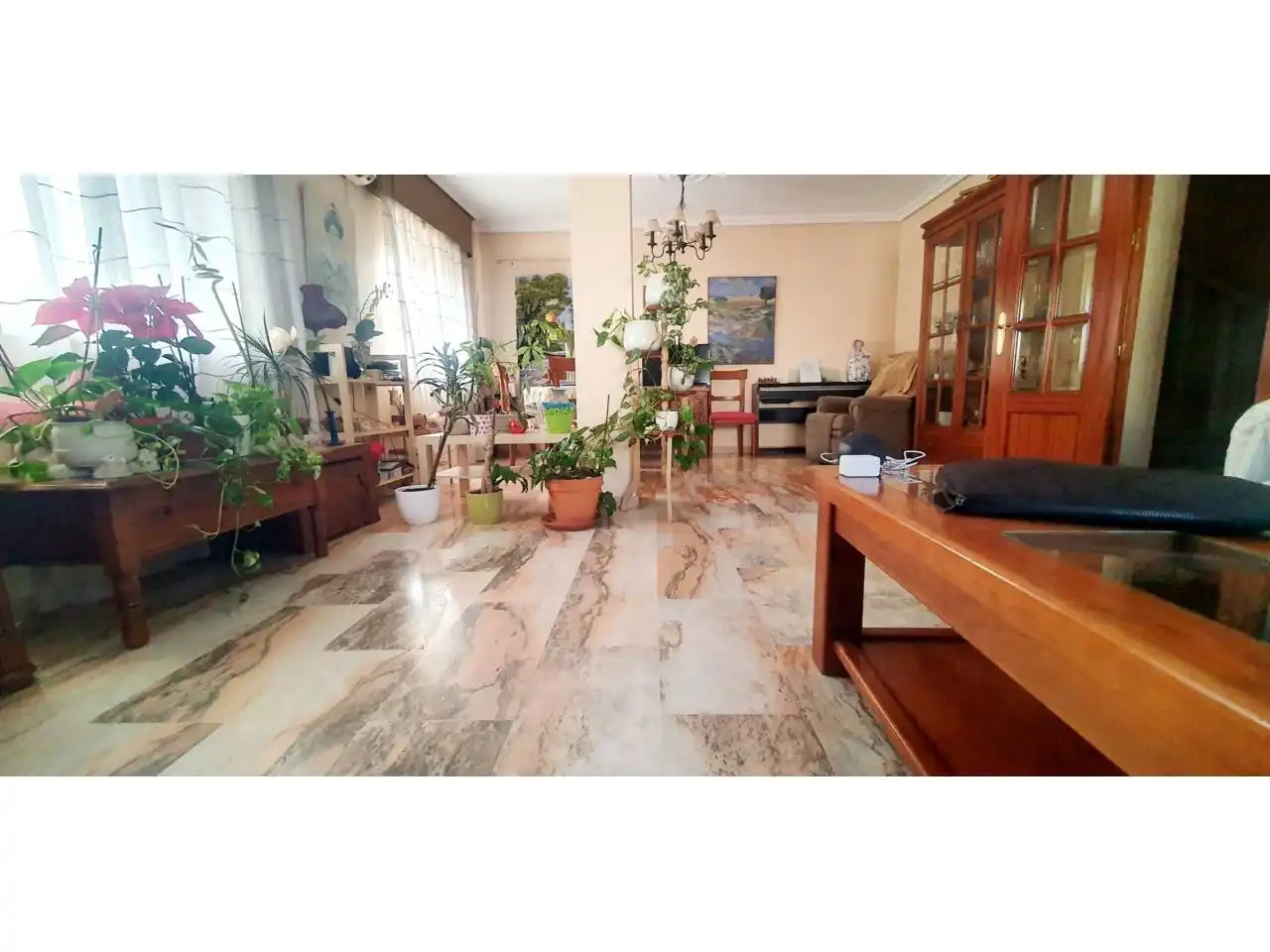 Living room of Detached homes for sale in Roquetas de Mar  with Air Conditioner, Heating and Private garden