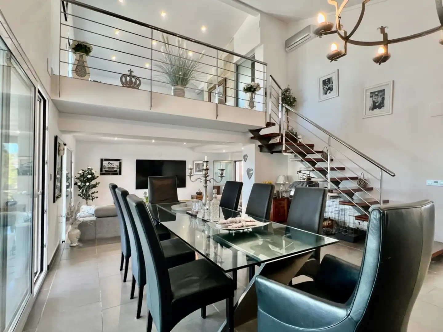 Dining room of Houses for sale in Jávea / Xàbia  with Air Conditioner, Heating and Terrace