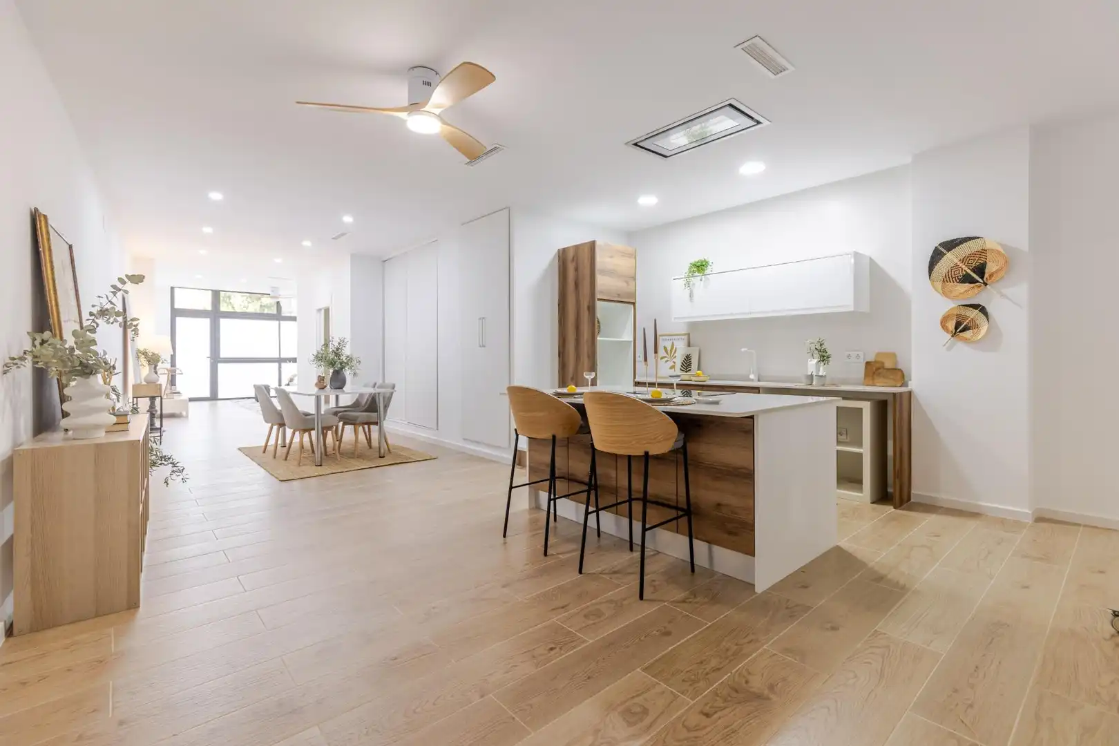 Cocina de Planta baja en venta en Bonrepòs i Mirambell con Aire acondicionado