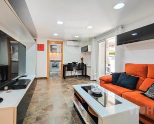 Sala d'estar de Planta baixa en venda en Montgat amb Aire condicionat i Balcó
