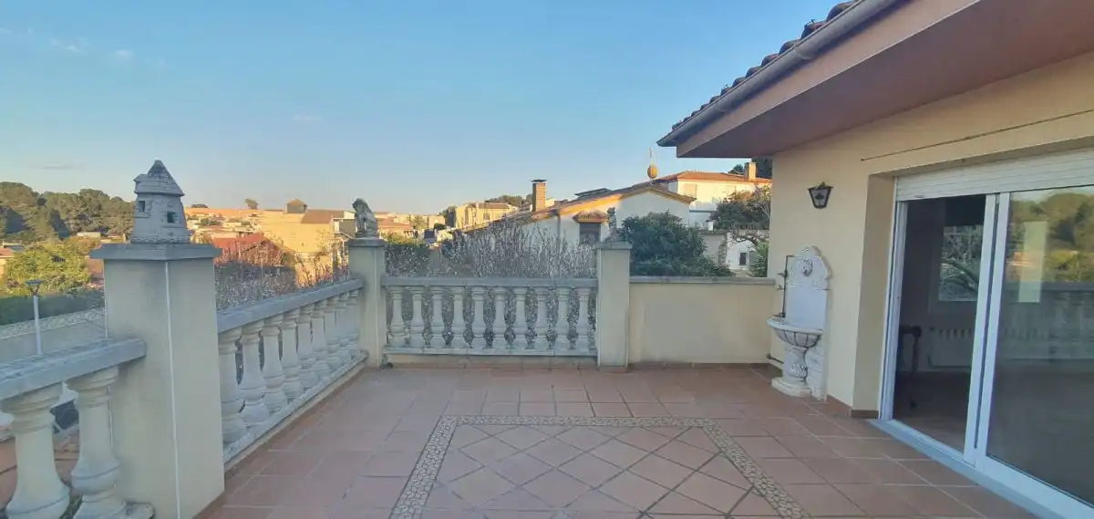 Terraza de Casa o chalet en venta en Els Pallaresos con Aire acondicionado, Calefacción y Jardín privado