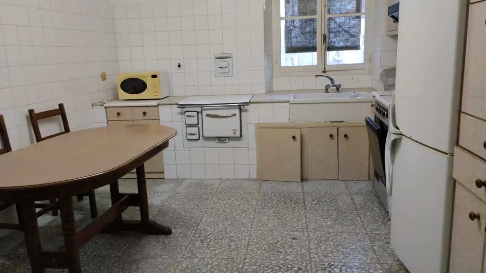 Cuina de Casa adosada en venda en El Redal amb Calefacció i Jardí privat